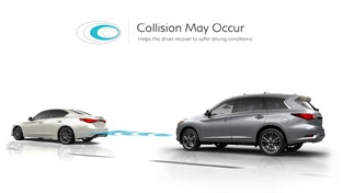 2018 Infiniti QX50 FORWARD EMERGENGY BRAKING