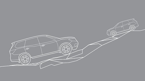 2018 Nissan Pathfinder HILL START ASSIST AND HILL DESCENT CONTROL