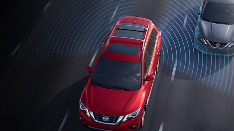 2018 Nissan Pathfinder BLIND SPOT WARNING