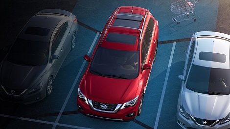 2018 Nissan Pathfinder INTELLIGENT AROUND VIEW MONITOR