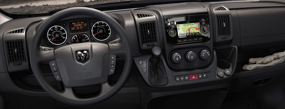 New 2018 RAM Promaster Interior