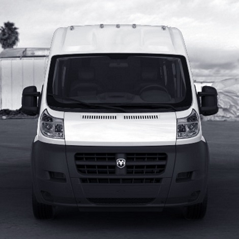2018 RAM Promaster INCREASED DRIVER VISIBILITY