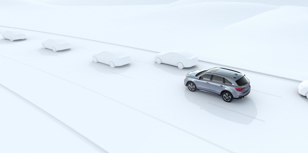 2018 Acura MDX Collision Mitigation Braking System