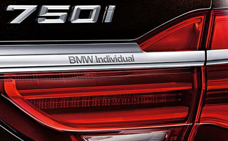 2018 BMW 7 Series BMW INDIVIDUAL COMPOSITION PACKAGE