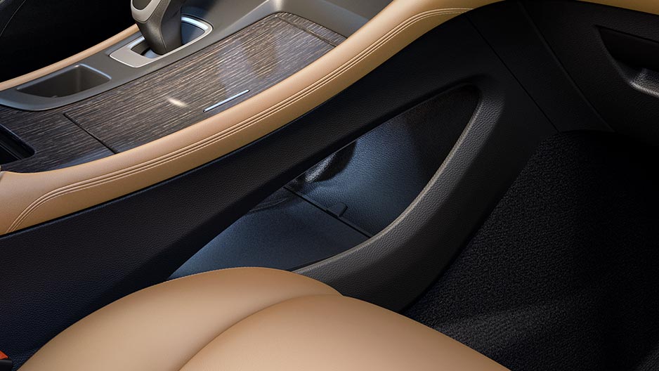 2018 Buick Lacrosse VERSATILE CENTER CONSOLE DESIGN