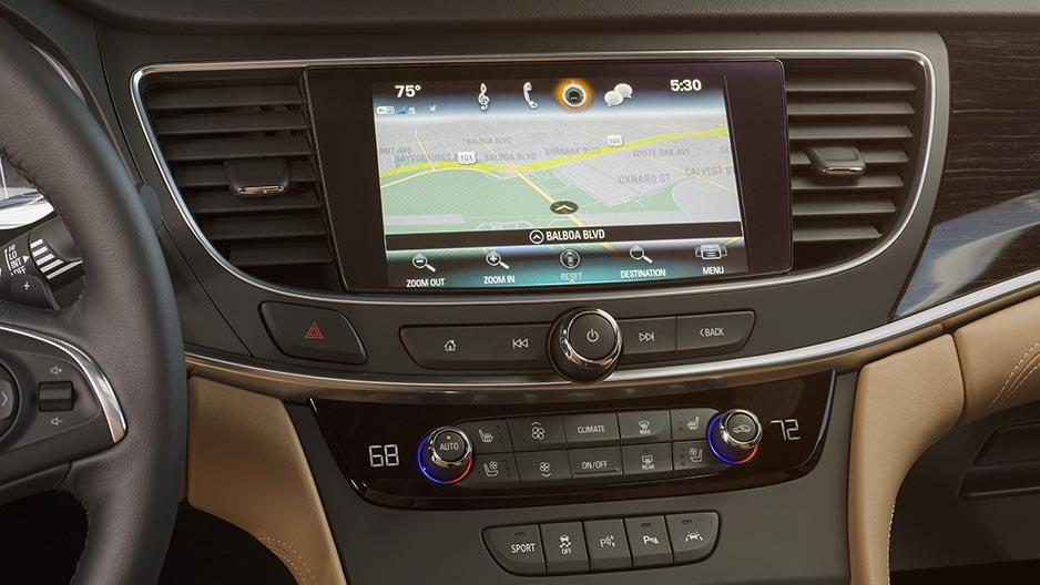 2018 Buick Lacrosse Buick Infotainment System