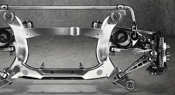 2018 Cadillac ATS Sedan five-link rear independent suspension