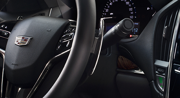 2018 Cadillac ATS Sedan magnesium paddle shifters