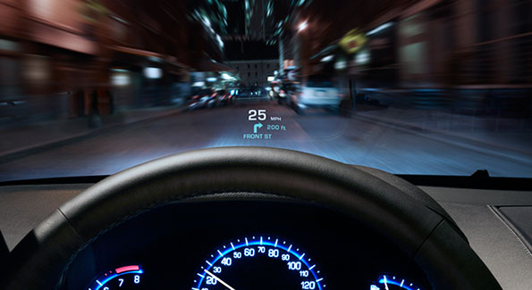 2018 Cadillac ATS Sedan head-up display