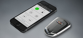 2018 Cadillac ATS Sedan keyless access and push-button start system