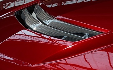 2018 Cadillac ATS-V Sedan FUNCTIONAL AIR EXTRACTOR