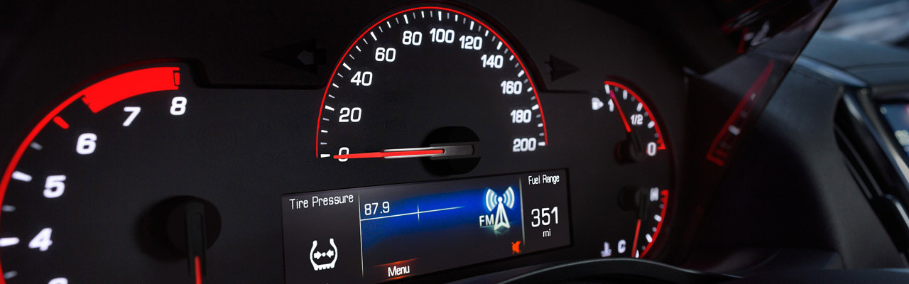 2018 Cadillac ATS-V Sedan interior instrument panel