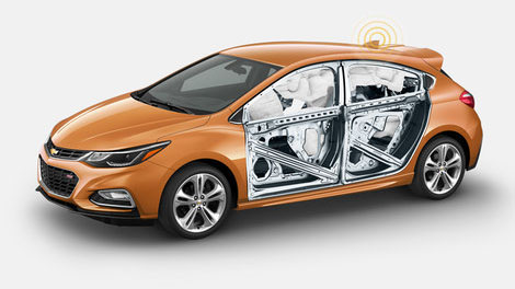 2018 Chevrolet Cruze Standard Air Bags