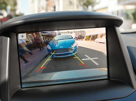 2018 Ford Fiesta STANDARD REAR VIEW CAMERA