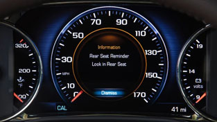2018 GMC Acadia REAR SEAT REMINDER