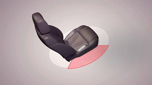 2018 GMC Acadia SAFETY ALERT SEAT