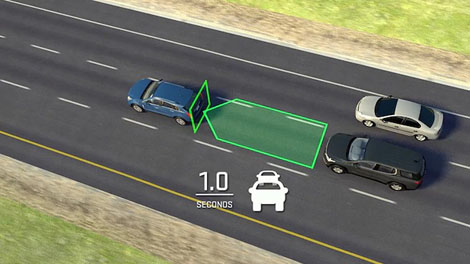 2018 GMC Acadia FOLLOWING DISTANCE INDICATOR
