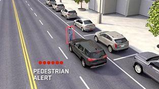 2018 GMC Terrain FRONT PEDESTRIAN BRAKING