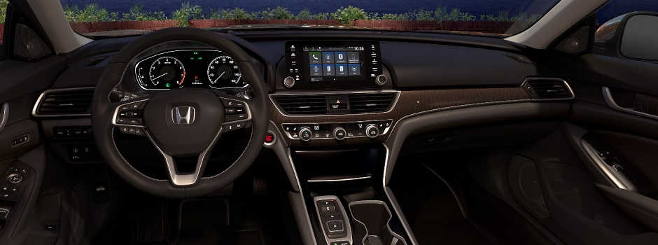 New 2018 Honda Accord Sedan LEATHER-TRIMMED INTERIOR