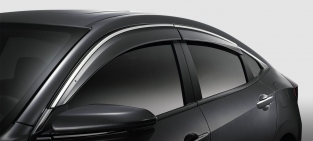 2018 Honda Civic Sedan DOOR VISORS