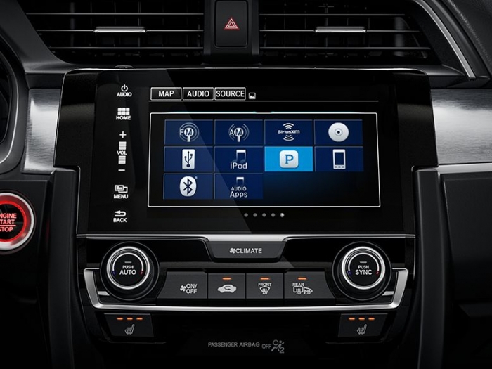 New 2018 Honda Civic Sedan 450-WATT PREMIUM AUDIO SYSTEM