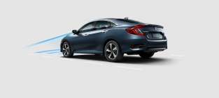 2018 Honda Civic Sedan COLLISION MITIGATION BRAKING SYSTEM