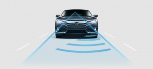 2018 Honda Civic Sedan ADAPTIVE CRUISE CONTROL (ACC) WITH LOW-SPEED FOLLOW
