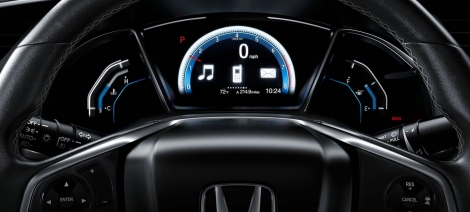 2018 Honda Civic Sedan ALL ON DISPLAY WITH ELECTRIC PARKING BRAKE