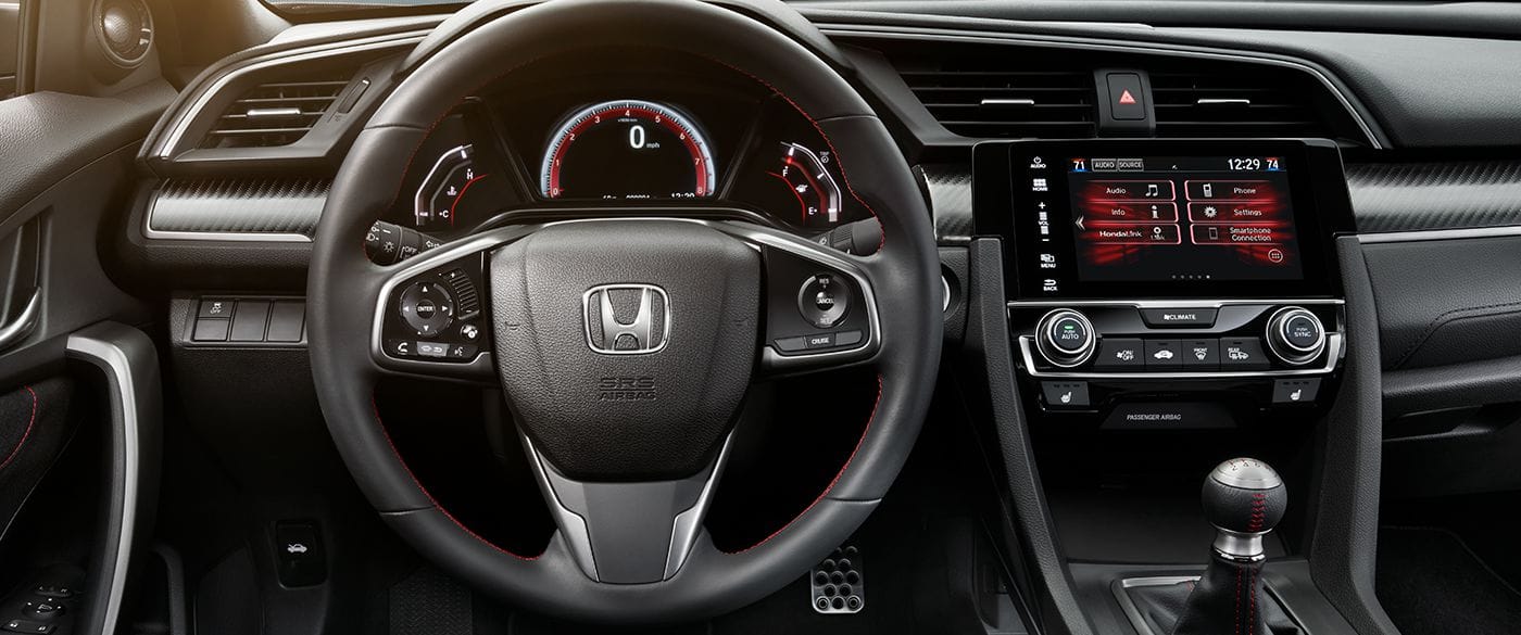 2018 Honda Civic Si Sedan Interior Gallery Image