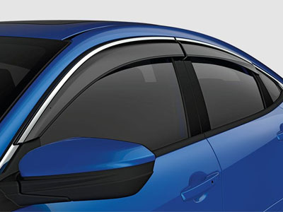 2018 Honda Civic Si Sedan DOOR VISORS 2018 Honda Civic Si Sedan DOOR VISORS