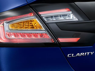 2018 Honda Clarity Electric CLEARLY DIFFERENT LED TAILLIGHTS