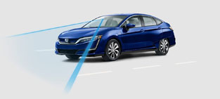 2018 Honda Clarity Electric ROAD DEPARTURE MITIGATION SYSTEM