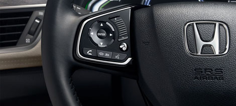 2018 Honda Clarity Plug-In Hybrid CONTROL AT THE WHEEL 