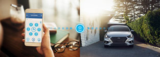 2018 Hyundai Accent BLUE LINK CONNECTED CAR SERVICE