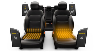 2018 Hyundai Elantra FRONT AND REAR HEATED SEATS