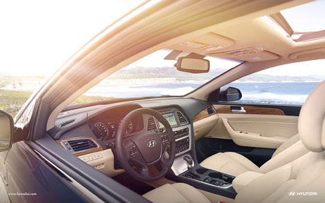 2018 Hyundai Sonata Hybrid Interior Gallery Image