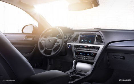 2018 Hyundai Sonata Hybrid Interior Gallery Image