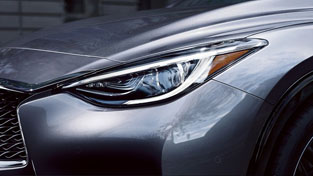 2018 Infiniti QX30 SPORT LED HEADLAMPS