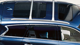 2018 Infiniti QX60 ROOF RAILS AND MOONROOF