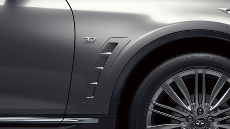 2018 Infiniti QX70 AIR VENTS AND ALLOY WHEELS
