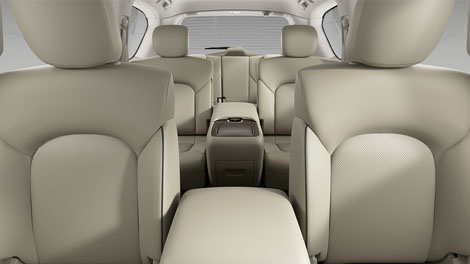 2018 Infiniti QX80 SECOND & THIRD ROW