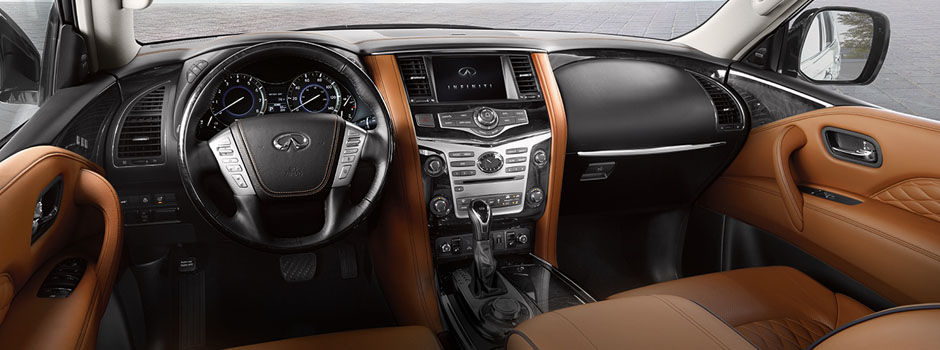New 2018 Infiniti QX80 INTERIOR OVERVIEW