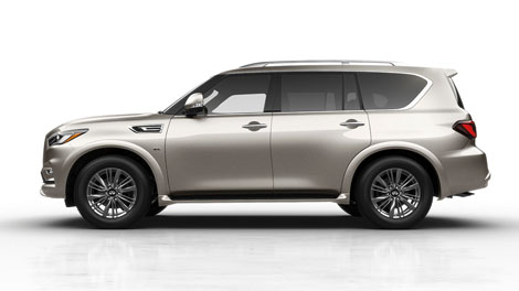 2018 Infiniti QX80 LESS VERTICAL MOTION
