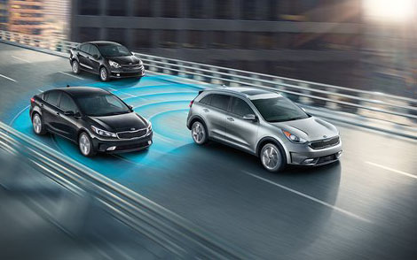 2018 Kia Niro BLIND-SPOT DETECTION (BSD)