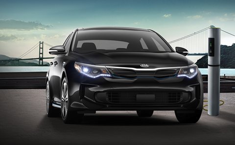 2018 Kia Optima Plug-In Hybrid Exterior Gallery Image