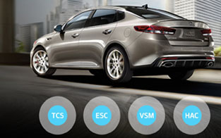 2018 Kia Optima TCS, ESC, VSM, HAC