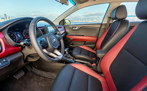 2018 Kia Rio ADJUSTABLE SEAT
