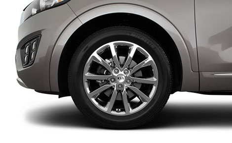 2018 Kia Sorento CHROME ALLOY WHEELS