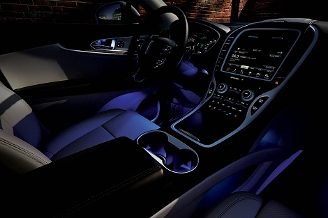 2018 Lincoln MKX AMBIENT LIGHTING
