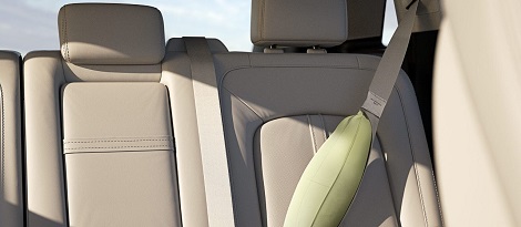 2018 Lincoln MKX AVAILABLE INFLATABLE SAFETY BELTS